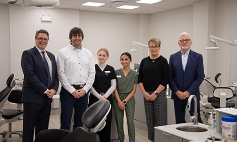 College Unveils Renovated Clinic and Program Update
